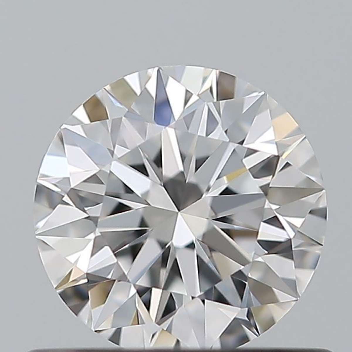 Certified Diamond GIA Carats 0.53 Color D Clarity VVS2  EX  EX  EX Fluorescence MED Brown No Green No Milky No EyeClean 100%