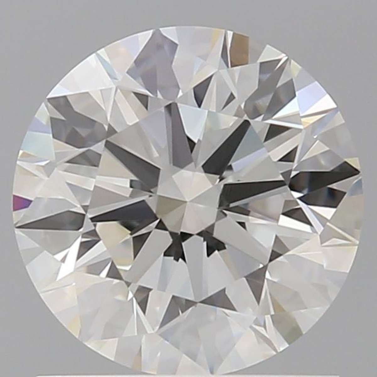 Certified Diamond GIA Carats 1.26 Color H Clarity VVS2  EX  VG  EX Fluorescence NON Brown No Green No Milky No EyeClean 100%