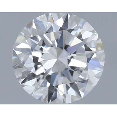 Certified Diamond GIA Carats 0.5 Color E Clarity VVS1  EX  EX  EX Fluorescence FNT Brown No Green No Milky No EyeClean 100%
