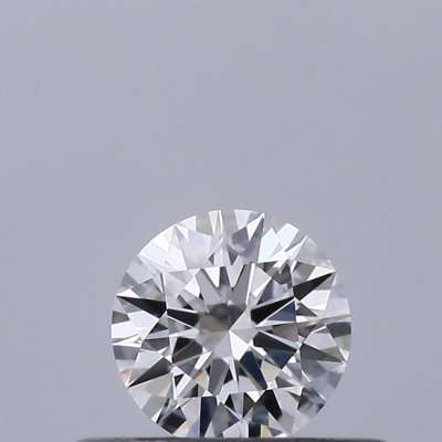 Certified Diamond GIA Carats 0.25 Color D Clarity VVS2  EX  EX  EX Fluorescence NON Brown No Green No Milky No EyeClean 100%