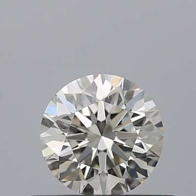 Certified Diamond IGI Carats 0.45 Color H Clarity VVS2  EX  EX  EX Fluorescence NON Brown No Milky No EyeClean 100%
