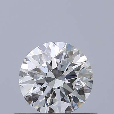 Certified Diamond GIA Carats 0.5 Color F Clarity VVS1  EX  EX  EX Fluorescence NON Brown No Milky No EyeClean 100%