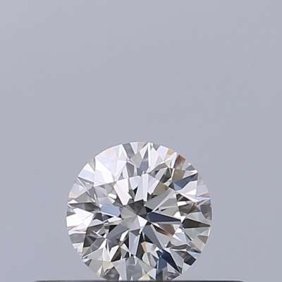 Certified Diamond GIA Carats 0.25 Color D Clarity VVS2  EX  EX  EX Fluorescence FNT Brown No Green No Milky No EyeClean 100%