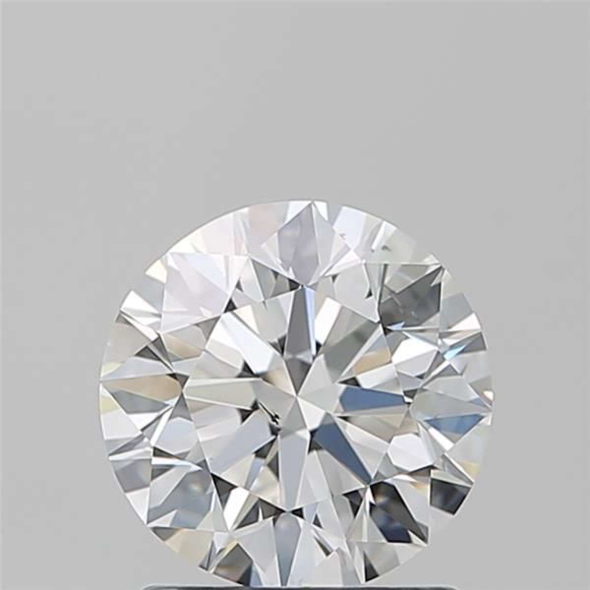 Certified Diamond GIA Carats 1.5 Color F Clarity SI1  EX  EX  EX Fluorescence FNT Brown No Milky No EyeClean 100%