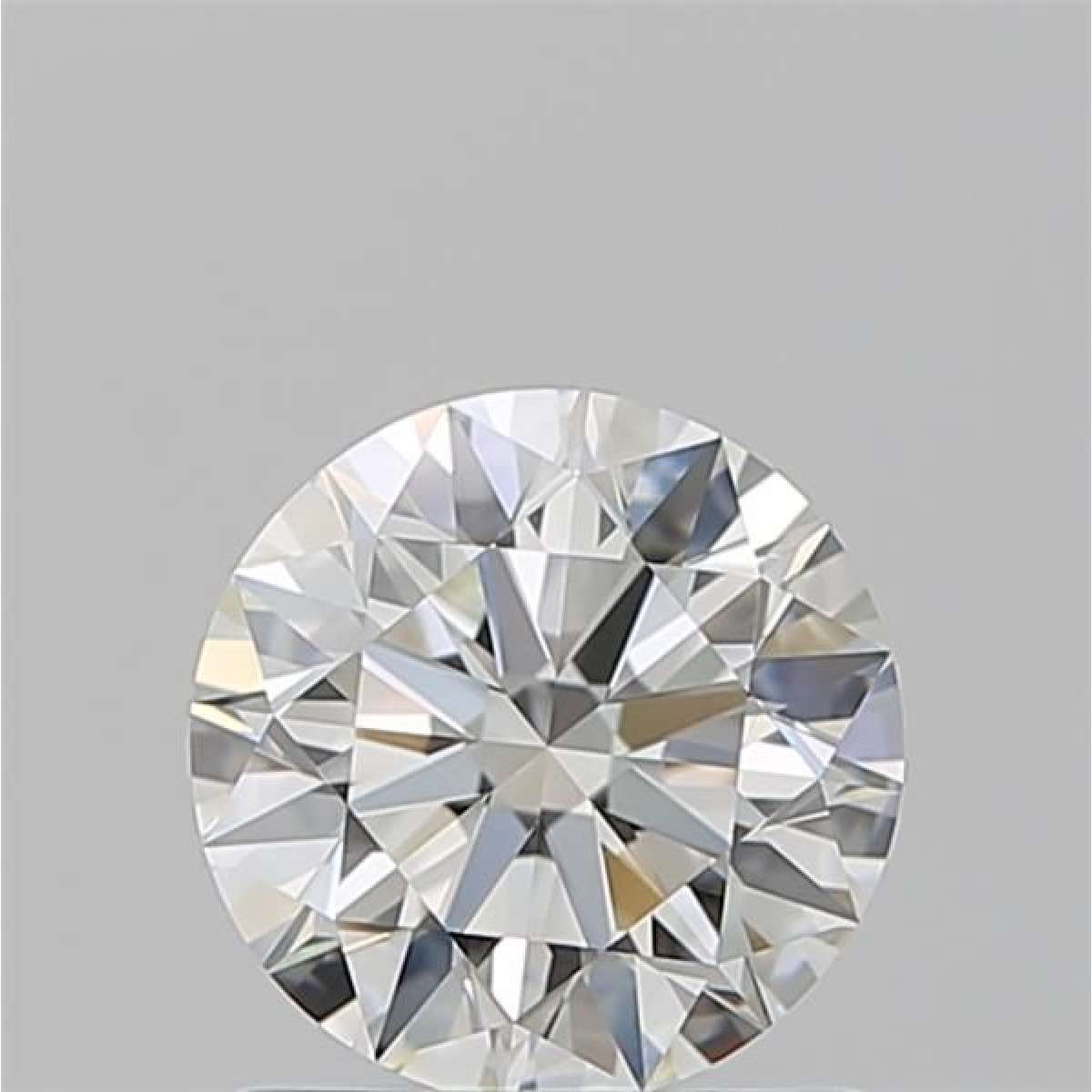 Certified Diamond GIA Carats 1.07 Color H Clarity VVS2  EX  EX  EX Fluorescence FNT Brown No Milky No EyeClean 100%