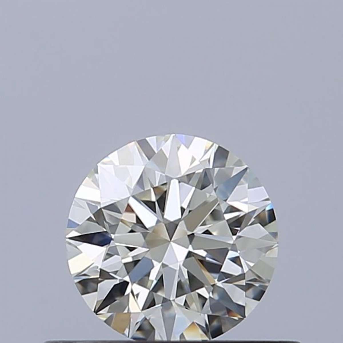 Certified Diamond IGI Carats 0.43 Color H Clarity VVS1  EX  EX  EX Fluorescence NON Brown No Milky No EyeClean 100%