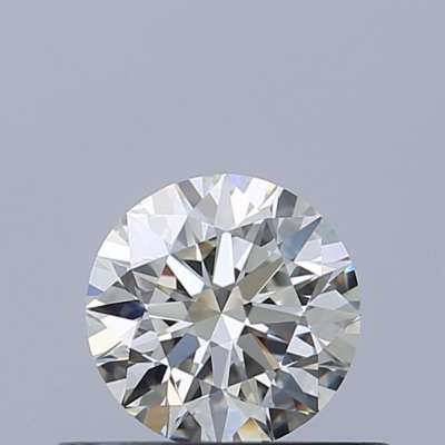 Certified Diamond IGI Carats 0.43 Color H Clarity VVS1  EX  EX  EX Fluorescence NON Brown No Milky No EyeClean 100%