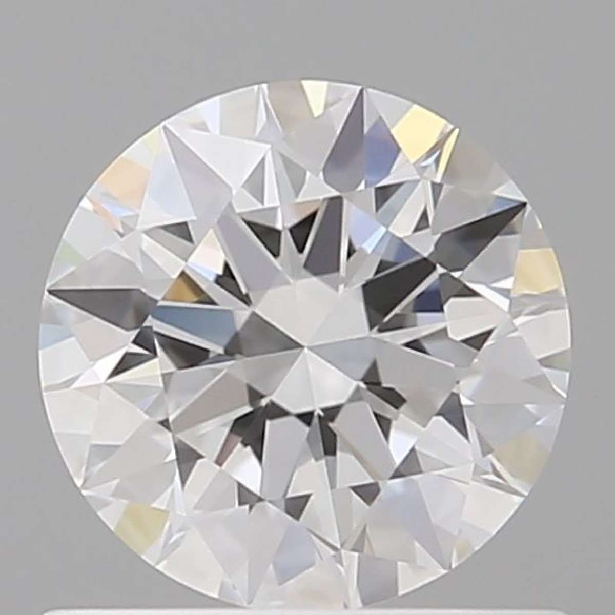 Certified Diamond GIA Carats 0.61 Color D Clarity VVS1  EX  EX  EX Fluorescence FNT Brown No Green No Milky No EyeClean 100%