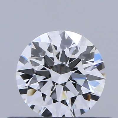 Certified Diamond GIA Carats 0.37 Color E Clarity VVS2  EX  EX  EX Fluorescence FNT Brown No Green No Milky No EyeClean 100%
