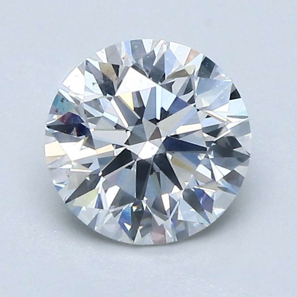 Certified Diamond GIA Carats 1.3 Color F Clarity SI2  EX  EX  EX Fluorescence NON Brown No Green No Milky No EyeClean 100%