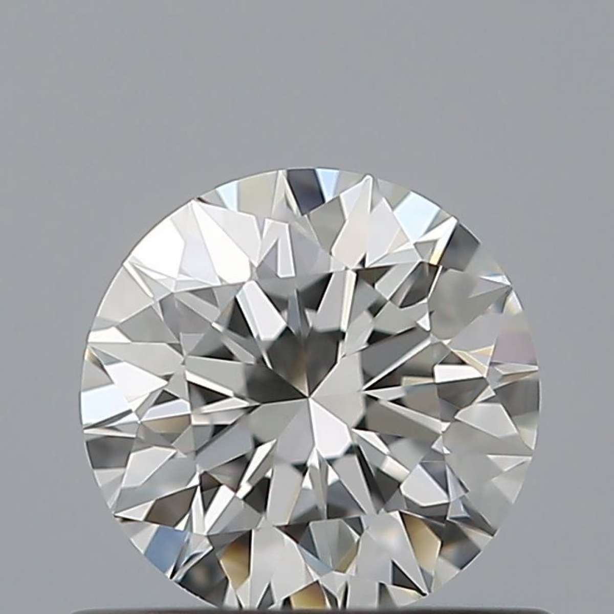 Certified Diamond GIA Carats 0.52 Color F Clarity VVS2  EX  EX  EX Fluorescence NON Brown No Milky No EyeClean 100%