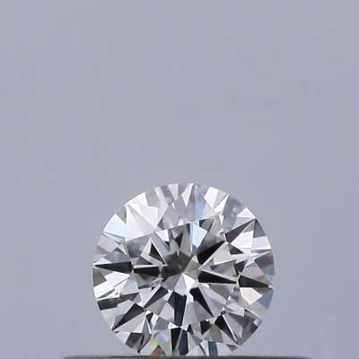 Certified Diamond IGI Carats 0.21 Color F Clarity VVS1  EX  EX  EX Fluorescence NON Brown No Milky No EyeClean 100%