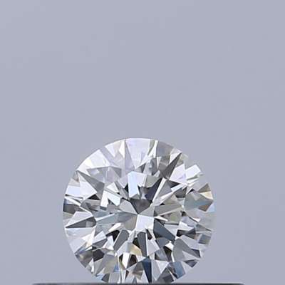 Certified Diamond GIA Carats 0.27 Color E Clarity VVS2  EX  EX  EX Fluorescence NON Brown No Green No Milky No EyeClean 100%