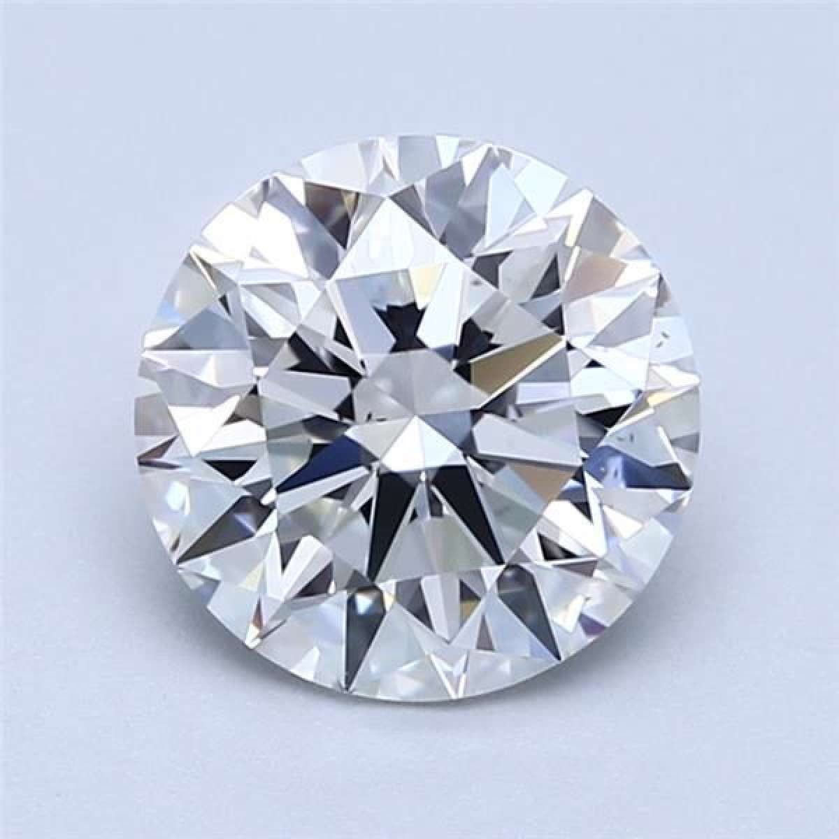 Certified Diamond GIA Carats 1.87 Color H Clarity VS2  EX  EX  EX Fluorescence NON Brown No Green No Milky No EyeClean 100%