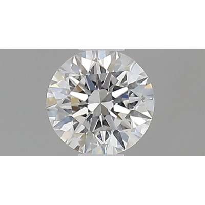 Certified Diamond GIA Carats 0.33 Color F Clarity VVS1  EX  EX  EX Fluorescence FNT Brown No Milky No EyeClean 100%