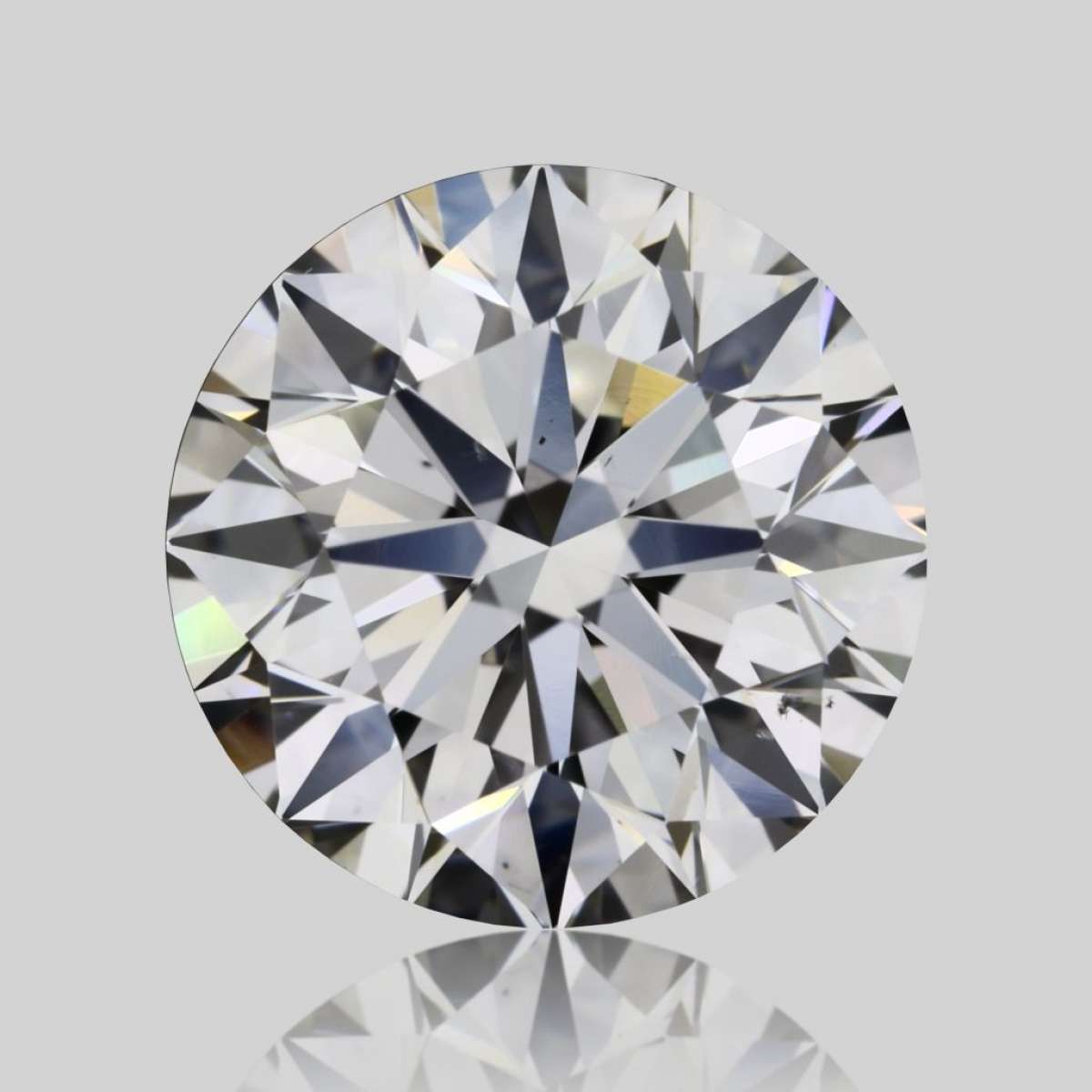Diamante Certificato GIA Carati 1.7 Colore H Purezza SI1  EX  EX  EX Fluorescenza NON Brown No Green No Milky No EyeClean 100%