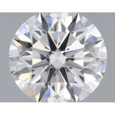 Certified Diamond HRD Carats 0.31 Color H Clarity SI2  EX  EX  EX Fluorescence FNT Brown No Green No Milky No EyeClean 100%