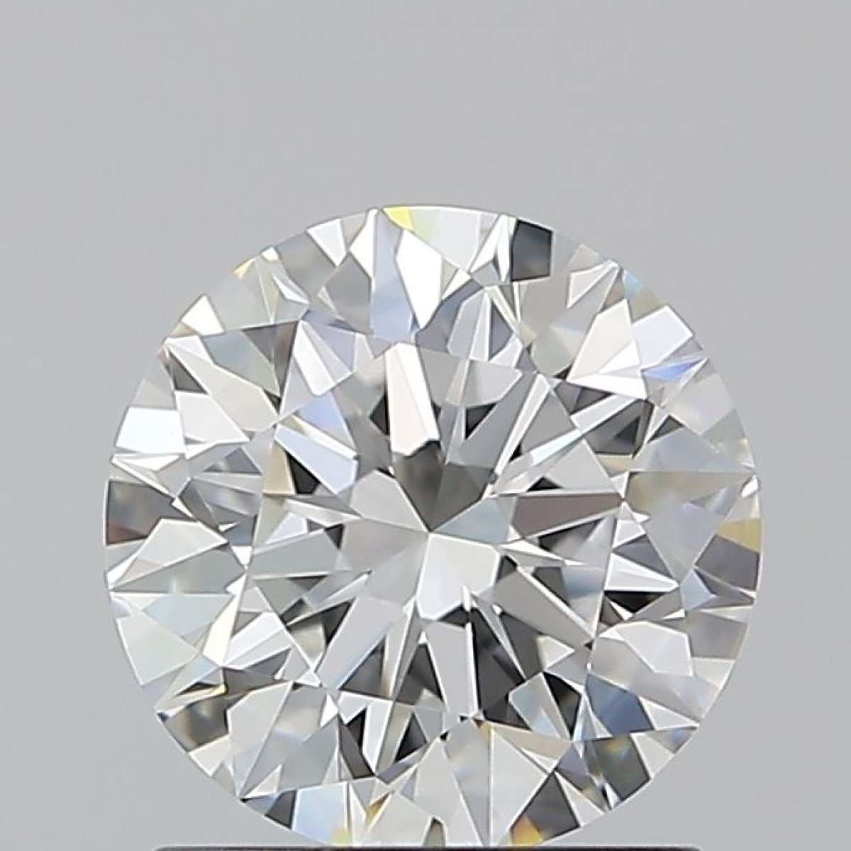 Certified Diamond GIA Carats 1.31 Color F Clarity VVS1  EX  EX  EX Fluorescence MED Brown No Green No Milky No EyeClean 100%