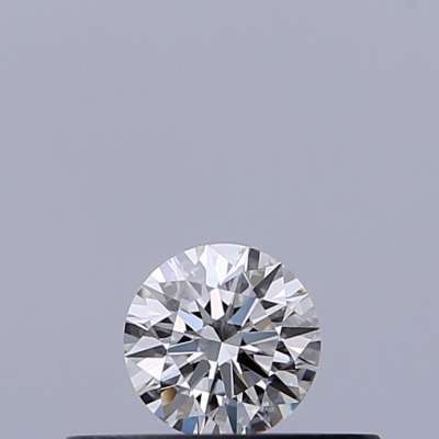 Certified Diamond IGI Carats 0.18 Color F Clarity VVS2  EX  EX  EX Fluorescence NON Brown No Milky No EyeClean 100%