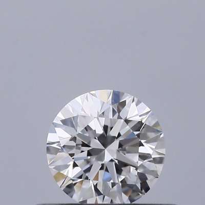 Certified Diamond GIA Carats 0.33 Color D Clarity VVS2  EX  EX  EX Fluorescence FNT Brown No Green No Milky No EyeClean 100%