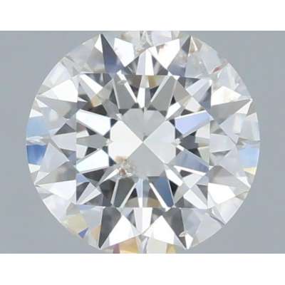 Certified Diamond IGI Carats 0.6 Color H Clarity SI2  EX  EX  EX Fluorescence FNT Brown No Green No Milky No EyeClean 100%