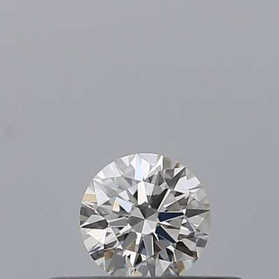 Certified Diamond GIA Carats 0.18 Color G Clarity VVS2  EX  EX  EX Fluorescence NON Brown No Milky No EyeClean 100%