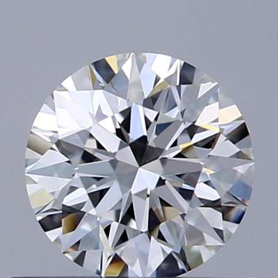 Certified Diamond GIA Carats 0.5 Color F Clarity VVS1  EX  EX  EX Fluorescence NON Brown No Green No Milky No EyeClean 100%