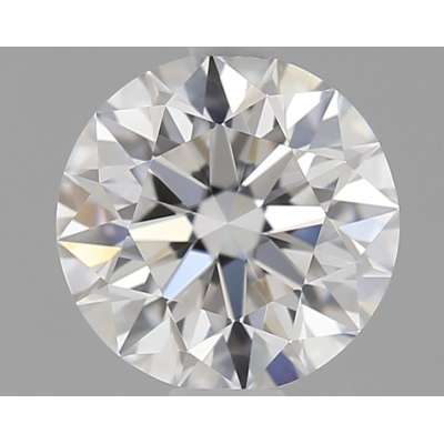 Certified Diamond GIA Carats 0.53 Color D Clarity VVS1  EX  EX  EX Fluorescence MED Brown No Green No Milky No EyeClean 100%