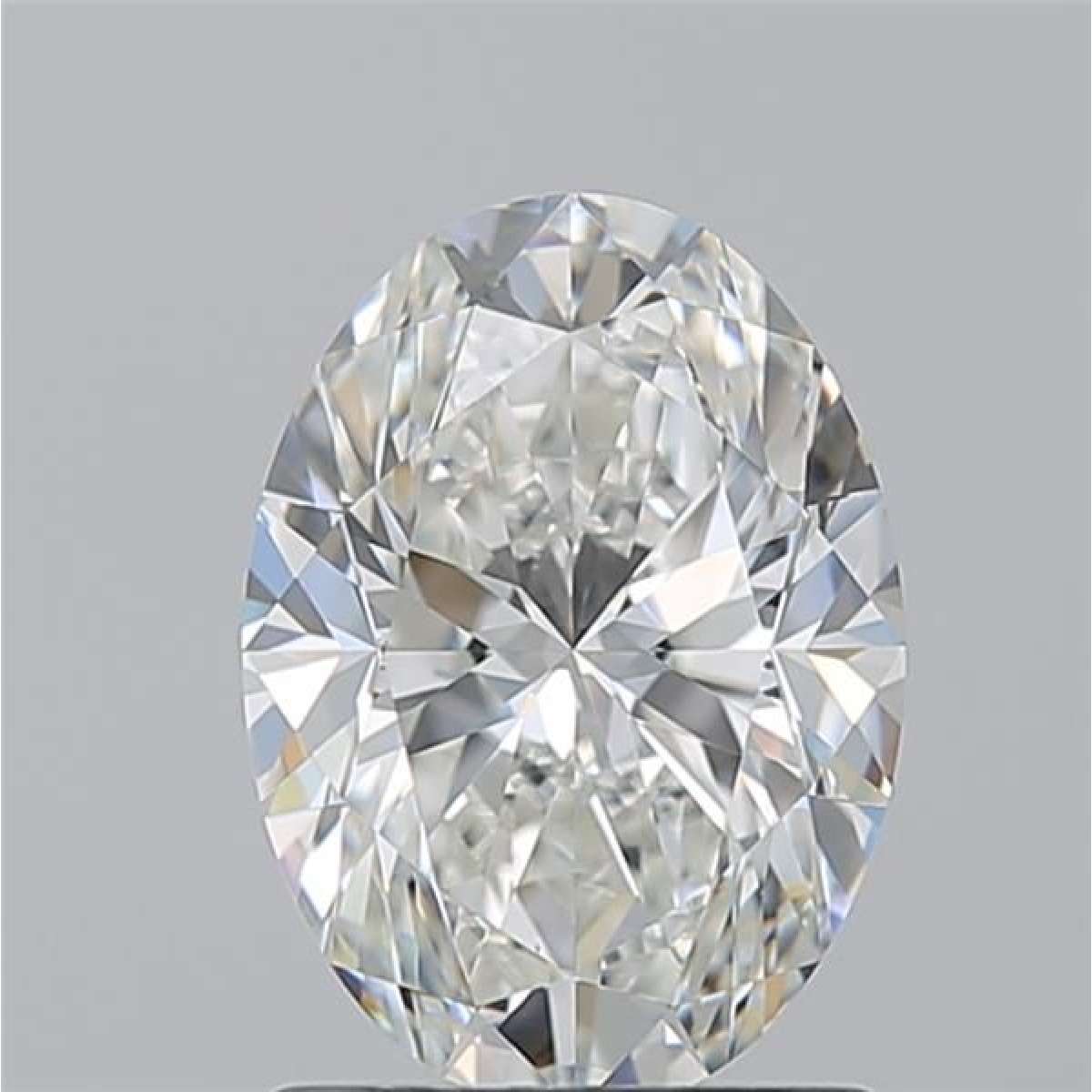 Certified Diamond GIA Carats 1.52 Color H Clarity VVS2  -  EX  EX Fluorescence FNT Brown No Milky No EyeClean 100%