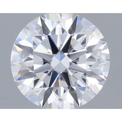 Certified Diamond GIA Carats 0.3 Color D Clarity VVS1  EX  EX  EX Fluorescence FNT Brown No Green No Milky No EyeClean 100%