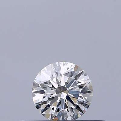 Certified Diamond GIA Carats 0.25 Color D Clarity VVS1  EX  EX  EX Fluorescence FNT Brown No Green No Milky No EyeClean 100%