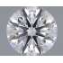 Certified Diamond IGI Carats 0.57 Color D Clarity VVS2  EX  EX  EX Fluorescence NON Brown No Green No Milky No EyeClean 100%