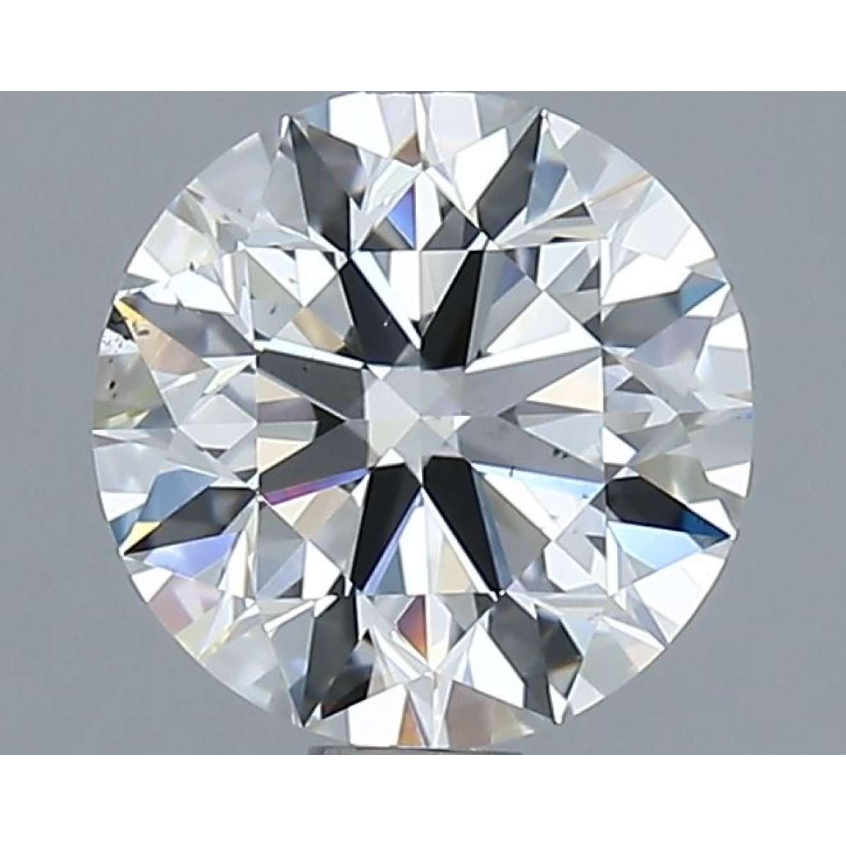 Certified Diamond GIA Carats 1.61 Color H Clarity VS2  EX  EX  EX Fluorescence NON Brown No Milky No EyeClean 100%