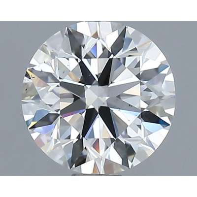 Certified Diamond GIA Carats 1.61 Color H Clarity VS2  EX  EX  EX Fluorescence NON Brown No Milky No EyeClean 100%