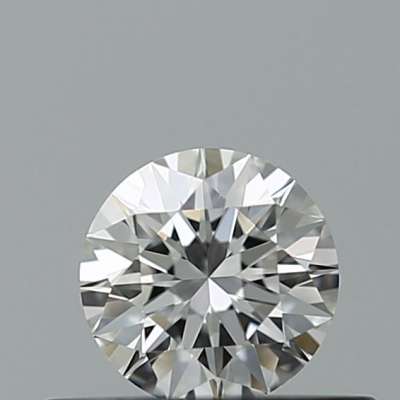 Certified Diamond GIA Carats 0.27 Color F Clarity VVS1  EX  EX  EX Fluorescence NON Brown No Milky No EyeClean 100%