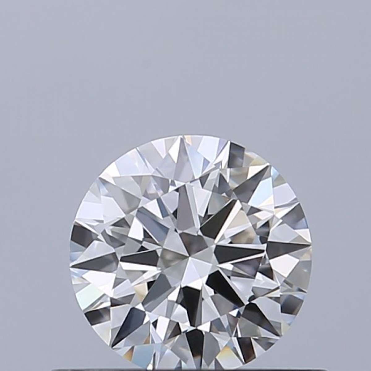 Certified Diamond GIA Carats 0.5 Color D Clarity VVS2  EX  EX  EX Fluorescence MED Brown No Green No Milky No EyeClean 100%
