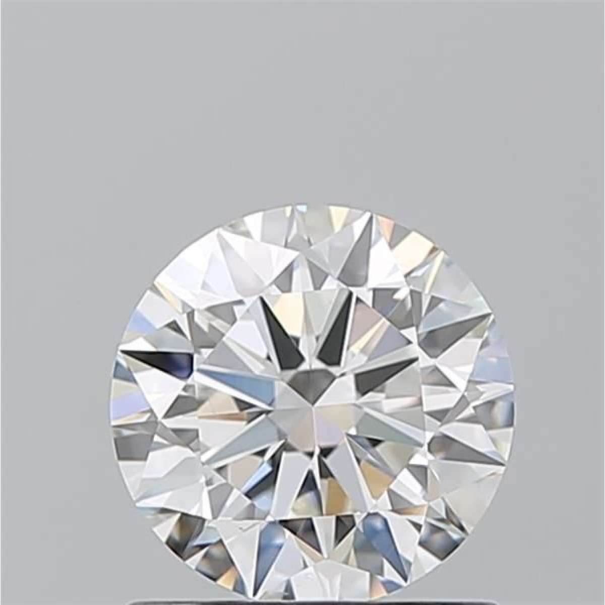 Certified Diamond GIA Carats 1.01 Color H Clarity VS2  EX  EX  EX Fluorescence NON Brown No Milky No EyeClean 100%