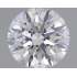 Certified Diamond GIA Carats 0.3 Color D Clarity VVS2  EX  EX  VG Fluorescence NON Brown No Green No Milky No EyeClean 100%
