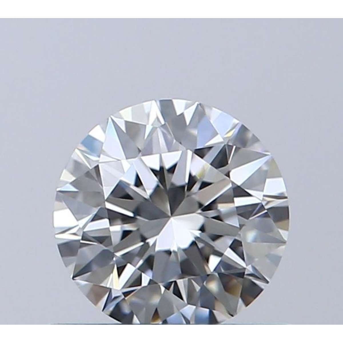 Certified Diamond GIA Carats 0.5 Color F Clarity VVS2  EX  EX  EX Fluorescence FNT Brown No Green No Milky No EyeClean 100%