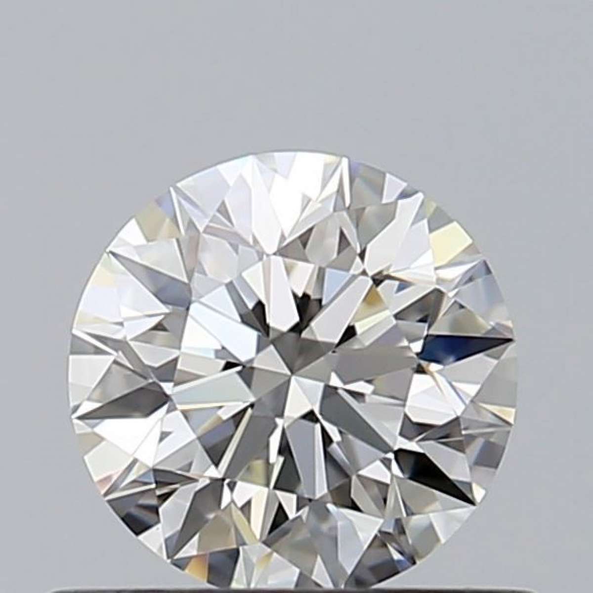 Certified Diamond GIA Carats 0.58 Color H Clarity VS2  EX  EX  EX Fluorescence NON Brown No Green No Milky No EyeClean 100%