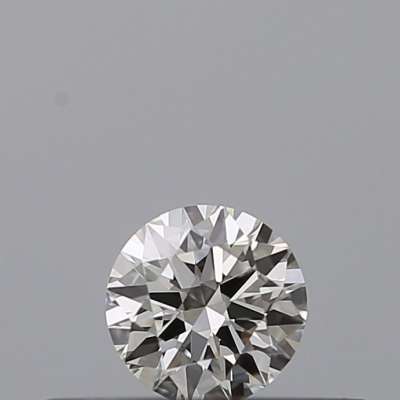 Diamante Certificato GIA Carati 0.18 Colore G Purezza VVS2  EX  EX  EX Fluorescenza NON Brown No Milky No EyeClean 100%