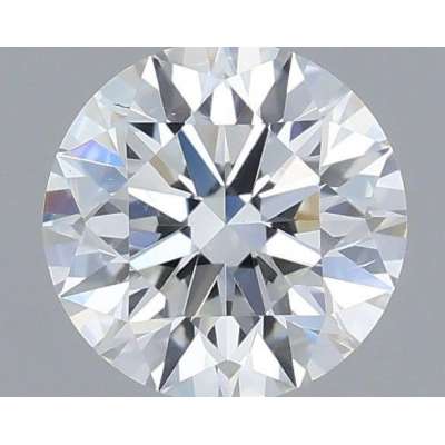 Certified Diamond IGI Carats 0.42 Color E Clarity VS2  EX  EX  EX Fluorescence FNT Brown No Green No Milky No EyeClean 100%