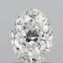 Certified Diamond GIA Carats 1.0 Color H Clarity SI1  -  EX  EX Fluorescence NON Brown No Green No Milky No EyeClean 100%