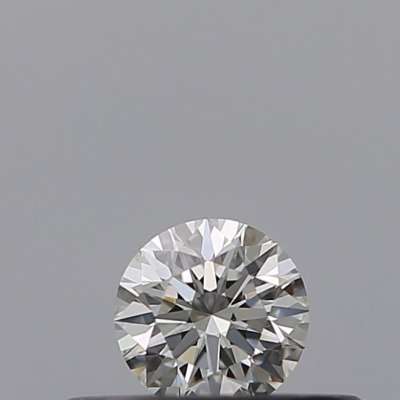 Diamante Certificato GIA Carati 0.18 Colore G Purezza VVS2  EX  EX  EX Fluorescenza NON Brown No Milky No EyeClean 100%