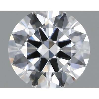 Certified Diamond GIA Carats 0.5 Color D Clarity VVS1  EX  EX  EX Fluorescence FNT Brown No Green No Milky No EyeClean 100%
