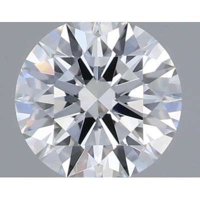 Certified Diamond GIA Carats 0.18 Color E Clarity VVS2  EX  EX  EX Fluorescence NON Brown No Green No Milky No EyeClean 100%