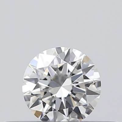 Diamante Certificato GIA Carati 0.19 Colore E Purezza VS1  EX  EX  EX Fluorescenza MED Brown No Green No Milky No EyeClean 100%