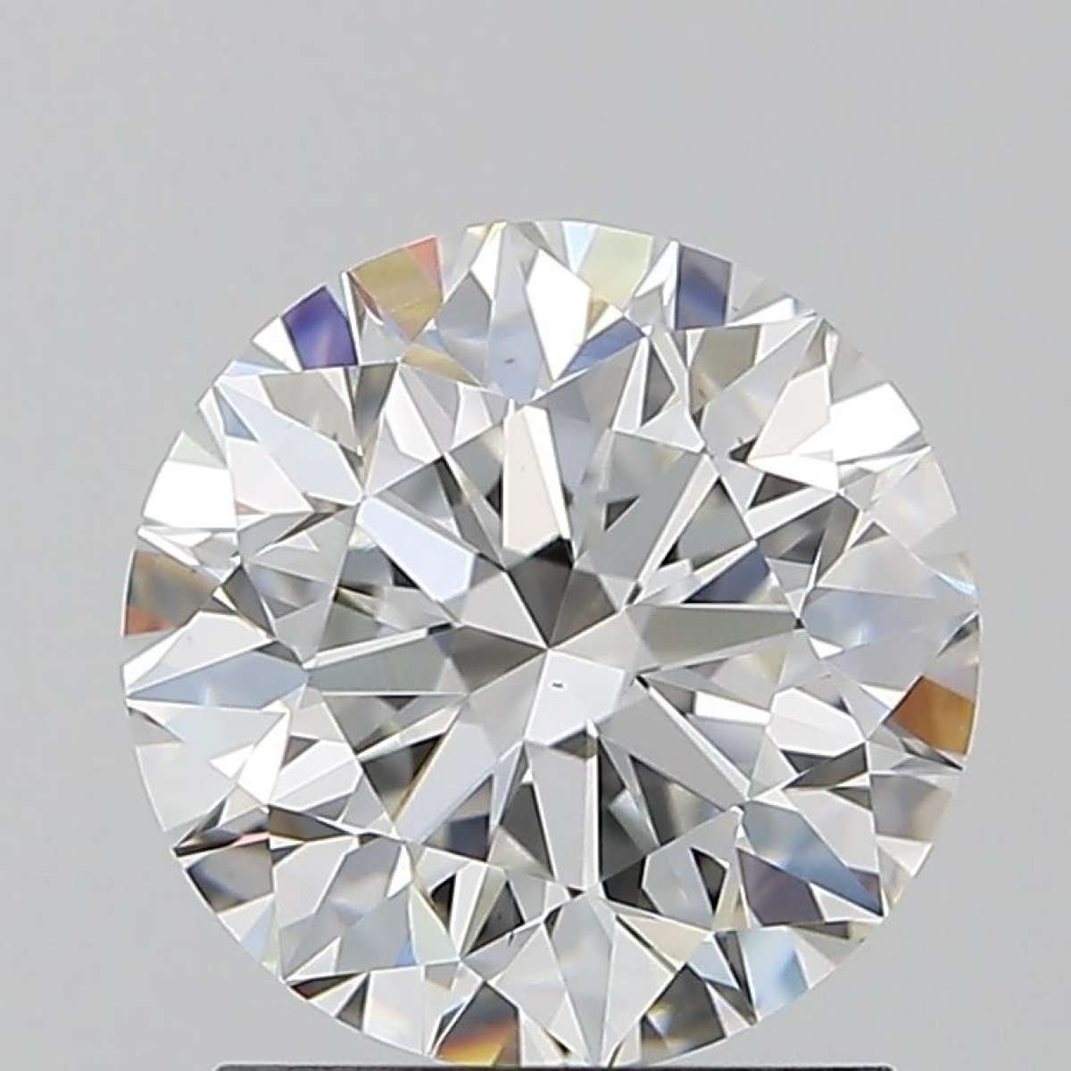 Certified Diamond GIA Carats 1.56 Color F Clarity VS1  EX  EX  EX Fluorescence NON Brown No Green No Milky No EyeClean 100%
