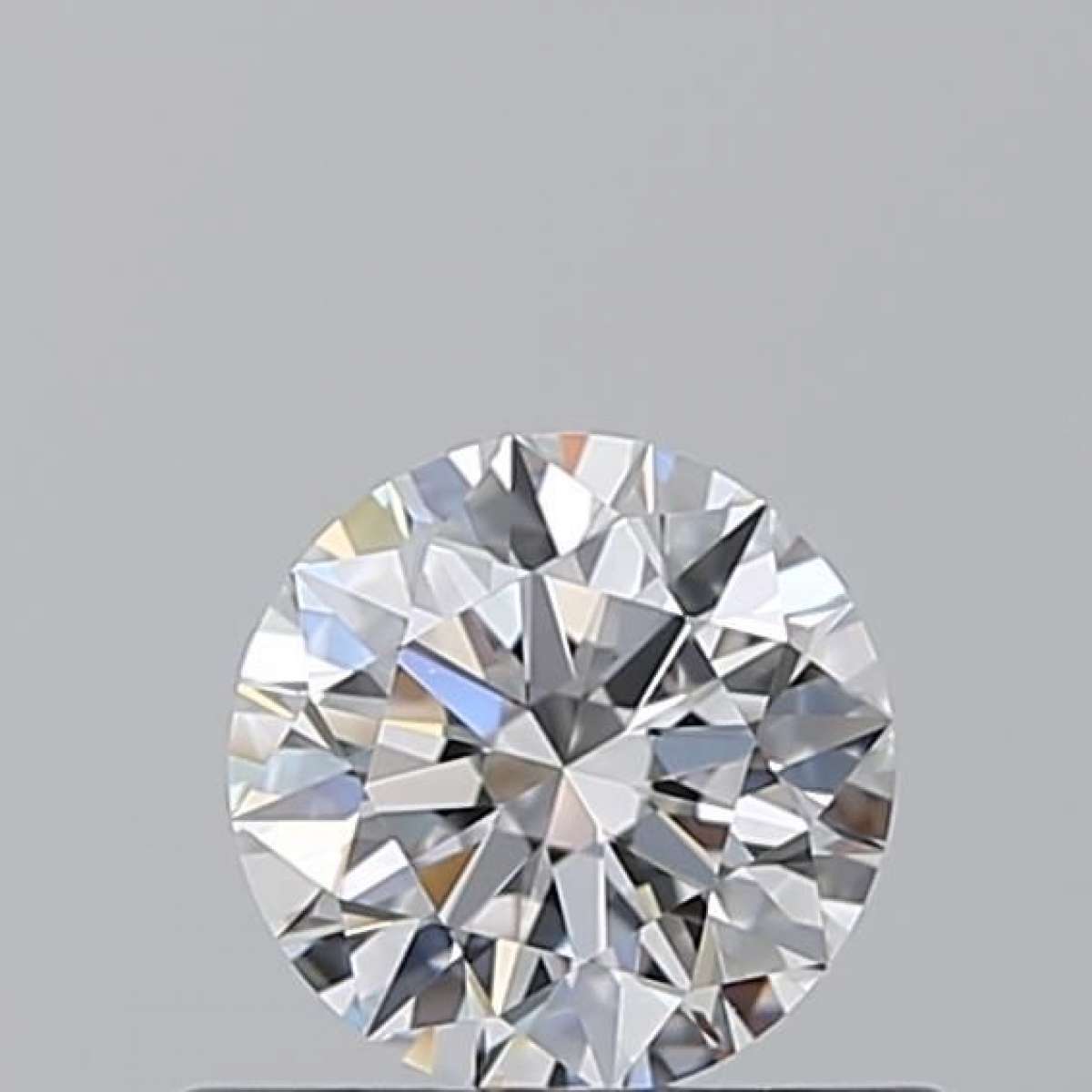Certified Diamond GIA Carats 0.52 Color D Clarity VVS2  EX  EX  EX Fluorescence FNT Brown No Green No Milky No EyeClean 100%