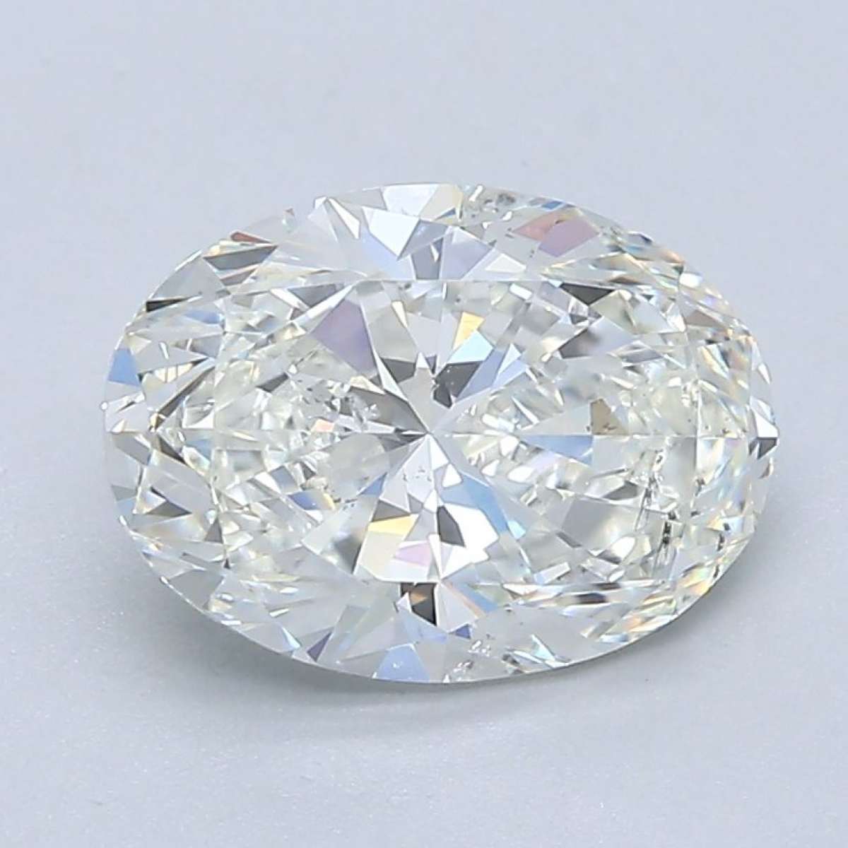 Diamante Certificato GIA Carati 1.9 Colore H Purezza SI2  -  EX  EX Fluorescenza NON Brown No Green No Milky No EyeClean 100%